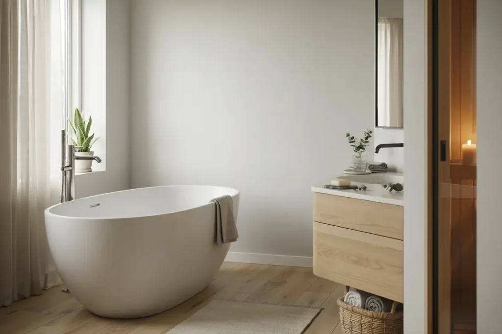 totalrenovering av badrum wc tv ttstuga samt spa och bastu i torsh lla